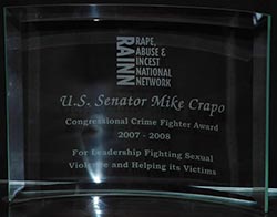Congressional Crime Fighter Award