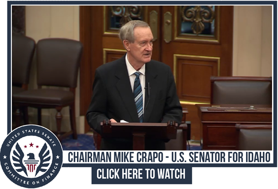 Crapo Urges Colleagues to Support Bisignano for SSA Commissioner