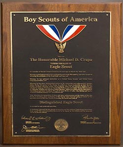 Distinguished Eagle Scout