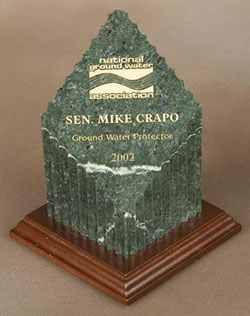 Ground Water Protector Award - National Ground Water Association 2001