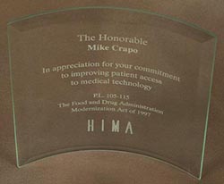 Congressional Appreciation Health Information Management Association (HIMA)
